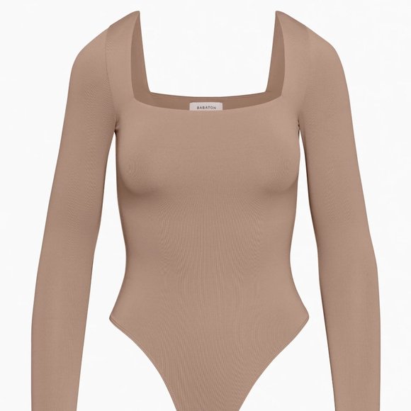 Babaton Squareneck Longsleeve Bodysuit Size xs - Picture 1 of 2